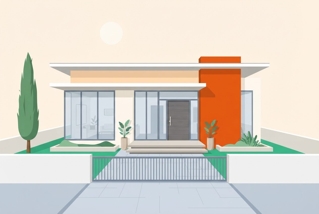 Illustration of a House, photo not added yet